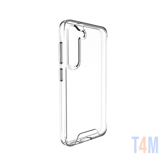 Capa de Silicone Duro para Samsung Galaxy S23 Plus Transparente